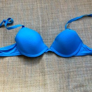 Blue bra